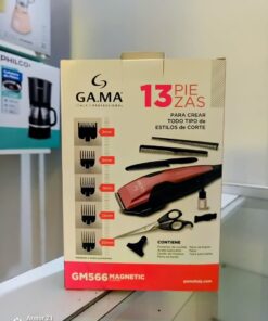 Máquina cortar cabello GAMA con tijera peines aceite lubricante