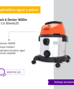 Alternative view of Aspiradora Black+Decker tacho 20LTS